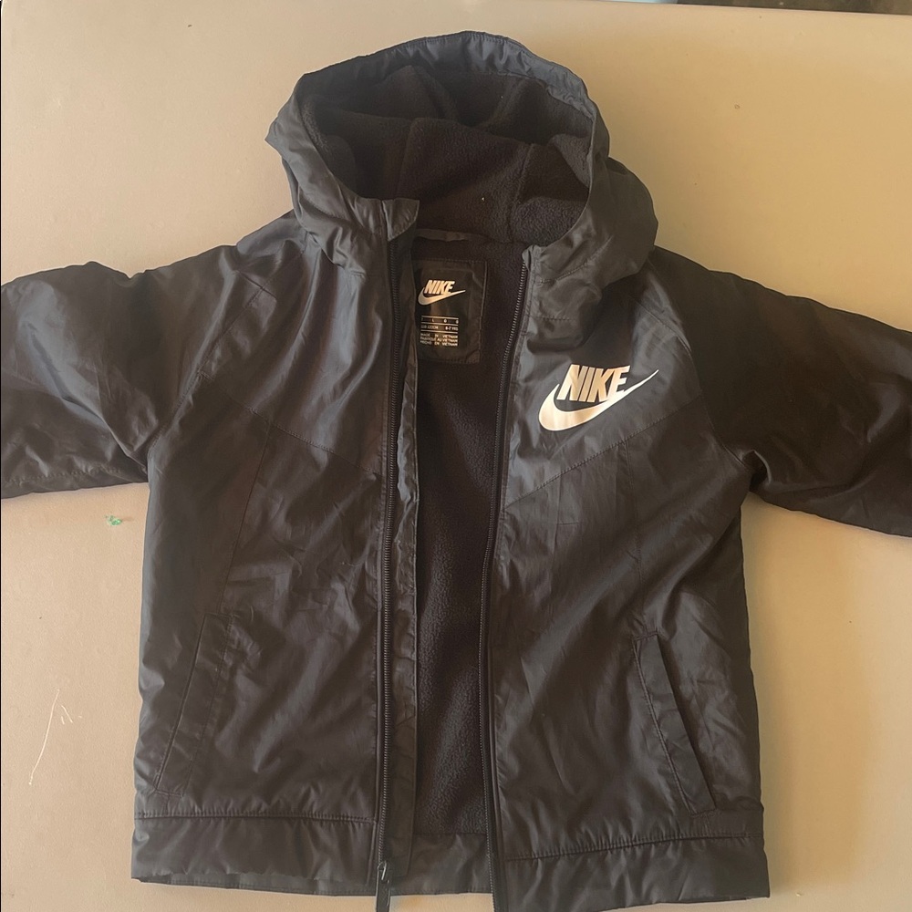 Nike Kids Black Raincoat